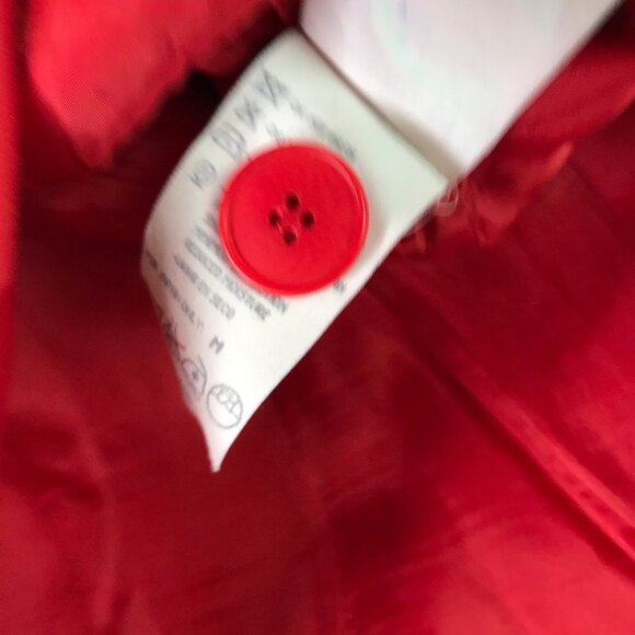 Giorgio Armani Red Blazer Jacket Womens 8 - Picture 6 of 11